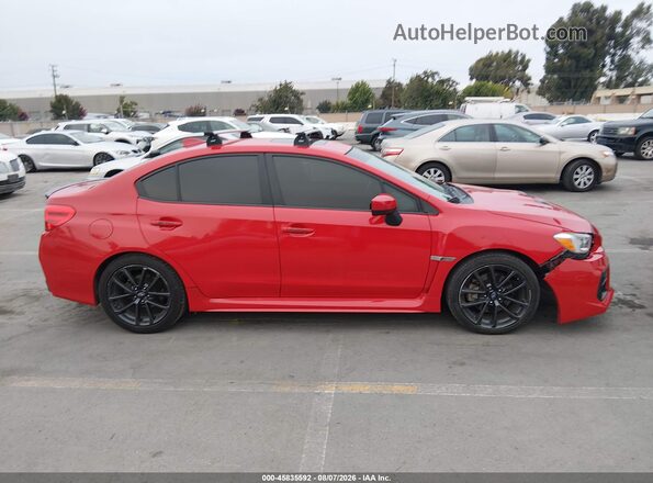 JF1VA1C64J9818214 2018 SUBARU WRX Red Rear interior view