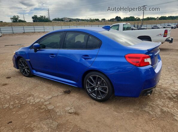 JF1VA1C65J8833584 2018 SUBARU WRX Blue Trasero izquierdo