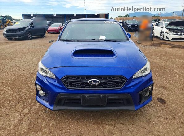 JF1VA1C65J8833584 2018 SUBARU WRX Blue Vista frontal
