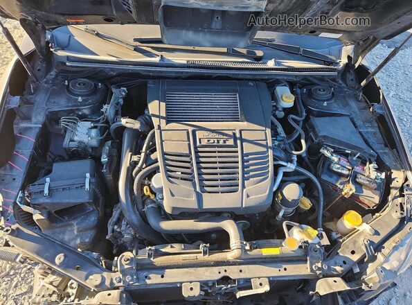JF1VA1C6XM9804001 2021 SUBARU WRX Black Սալոնի հետևի տեսք