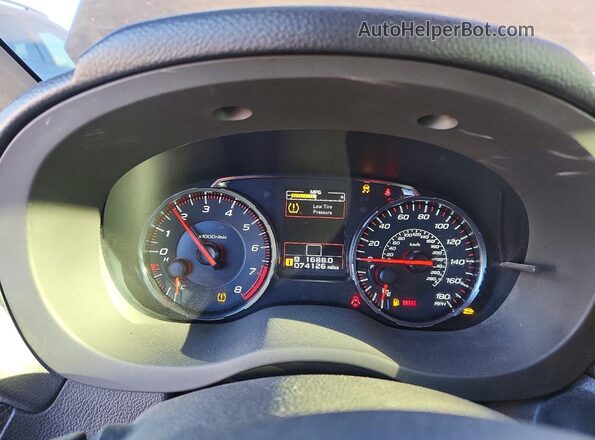 JF1VA1C6XM9804001 2021 SUBARU WRX Black Սարքավորումների վահանակի տեսք
