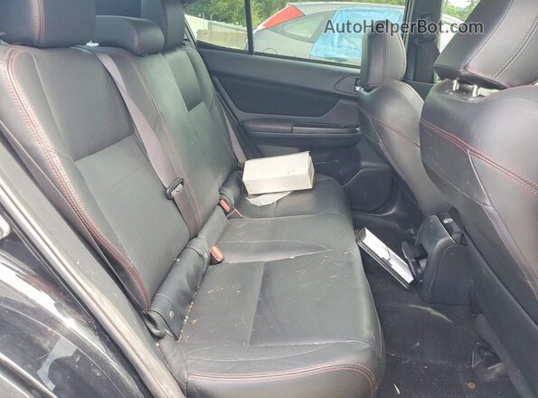 JF1VA1E62H9815447 2017 SUBARU WRX Black Vista de los asientos traseros