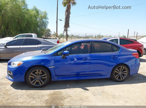 JF1VA1E67G8814900 2016 SUBARU WRX Blue Панорамний вид салону 360°