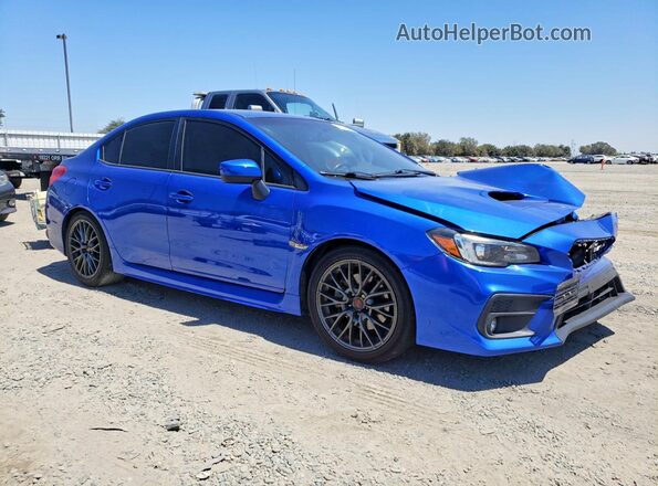 JF1VA1F62J8809657 2018 SUBARU WRX Blue Przód prawy