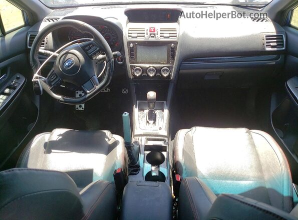 JF1VA1F62J8809657 2018 SUBARU WRX Blue Widok deski rozdzielczej
