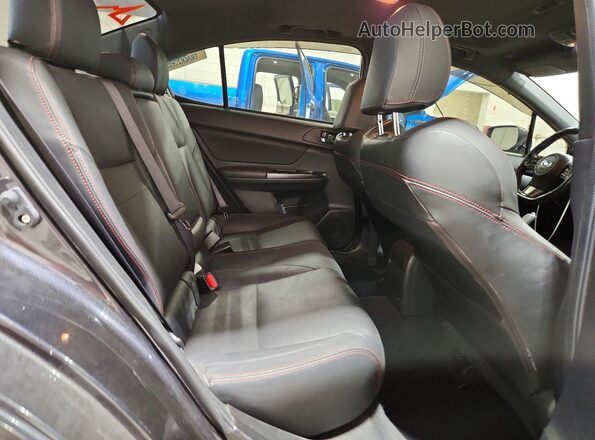 JF1VA1F65J9802597 2018 SUBARU WRX Charcoal Rear seats view
