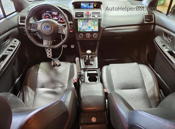 JF1VA1F65J9802597 2018 SUBARU WRX Charcoal Dashboard view
