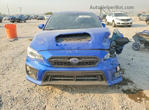JF1VA1F69K8818650 2019 SUBARU WRX Blue Widok z przodu