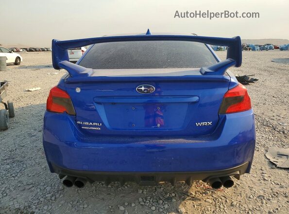 JF1VA1F69K8818650 2019 SUBARU WRX Blue Widok z tyłu