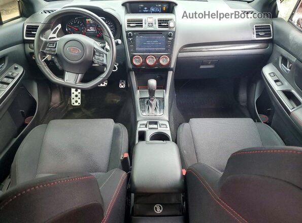 JF1VA1F6XK8821833 2019 SUBARU WRX Charcoal Առջևի վահանակի տեսք