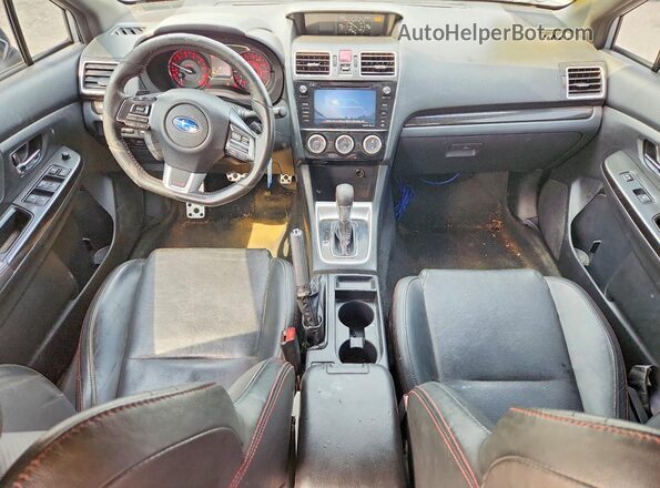 JF1VA1J61H8832011 2017 SUBARU WRX Silver Вид панелі приладів
