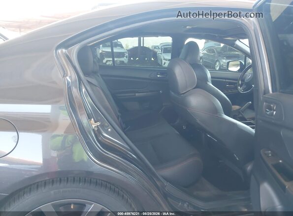 JF1VA1J65G9809145 2016 SUBARU WRX Gray Widok naklejki z numerem VIN