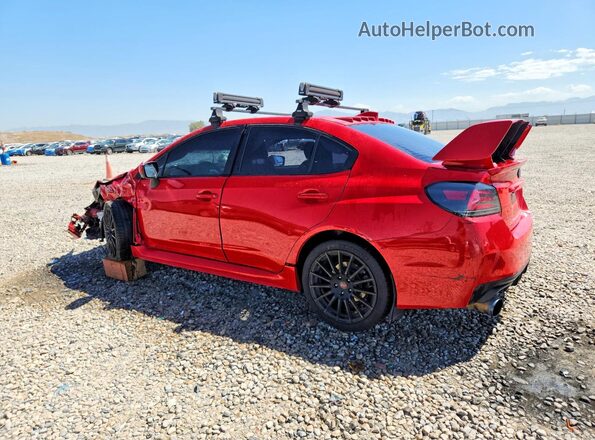 JF1VA1J67G8827894 2016 SUBARU WRX Красный Задняя левая четверть
