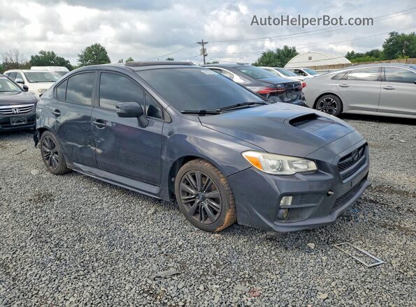 JF1VA1L60G9810281 2016 SUBARU WRX Gray წინა მარჯვენა
