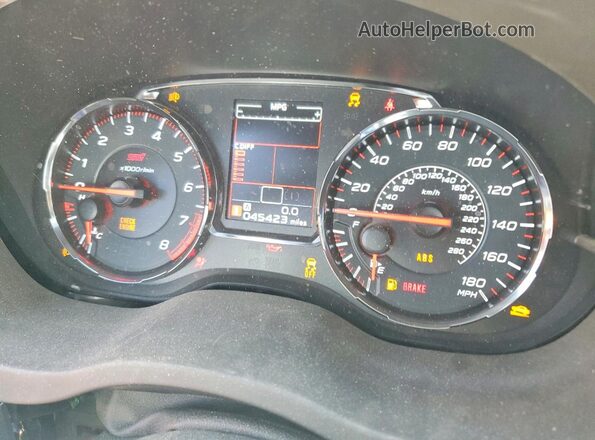 JF1VA2E68M9816604 2021 SUBARU WRX White Вид щитка приладів