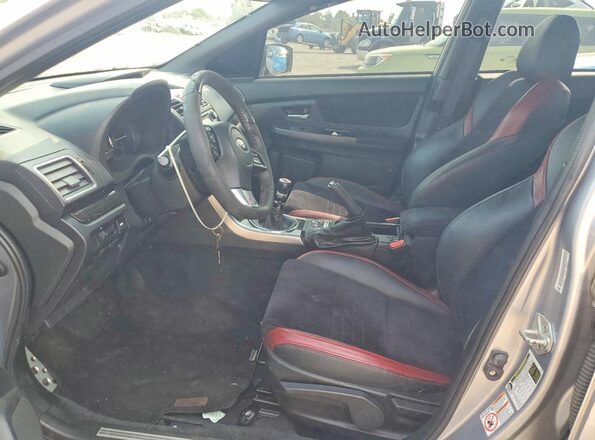 JF1VA2M61G9801691 2016 SUBARU WRX Silver Widok wnętrza z przodu