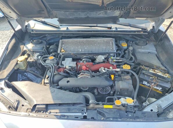 JF1VA2M61G9801691 2016 SUBARU WRX Silver Widok wnętrza z tyłu