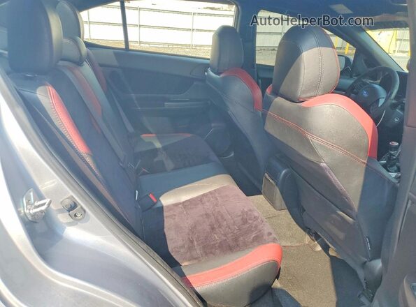 JF1VA2M61G9801691 2016 SUBARU WRX Silver Widok tylnych siedzeń