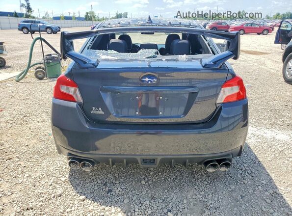 JF1VA2M63G9807864 2016 SUBARU WRX Black Widok z tyłu
