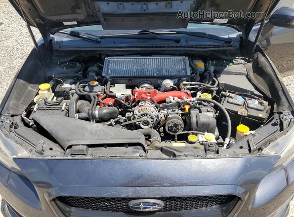 JF1VA2M63G9807864 2016 SUBARU WRX Black Widok wnętrza z tyłu