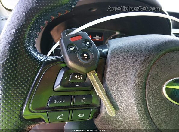 JF1VA2M65H9828524 2017 SUBARU WRX STI Black Առջևի վահանակի տեսք