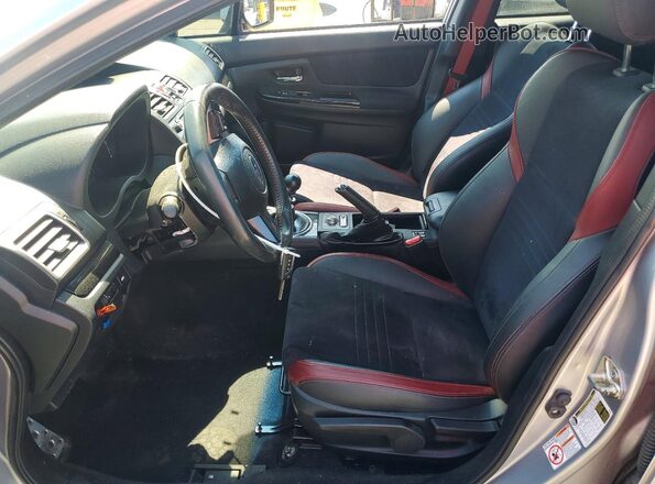 JF1VA2M67J9831771 2018 SUBARU WRX Silver Vista interior delantera