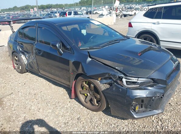 JF1VA2M68J9835473 2018 SUBARU WRX STI Gray Вид спереду