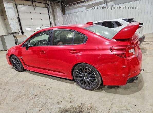 JF1VA2M6XG9834205 2016 SUBARU WRX Red Задня ліва чверть