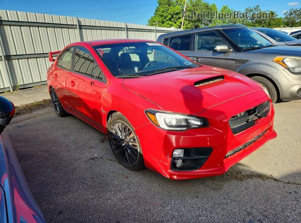 JF1VA2M6XG9834205 2016 SUBARU WRX Red Передня права чверть