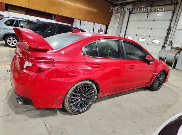 JF1VA2M6XG9834205 2016 SUBARU WRX Red Задня права чверть