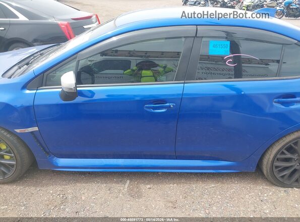JF1VA2M6XJ9828122 2018 SUBARU WRX STI Blue Սալոնի 360 աստիճան տեսք