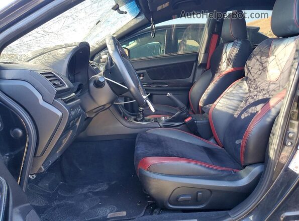JF1VA2N64J9837963 2018 SUBARU WRX Charcoal Front interior view
