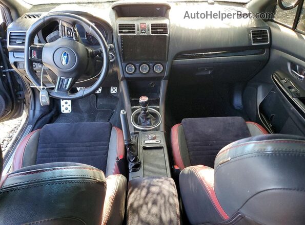 JF1VA2N64J9837963 2018 SUBARU WRX Charcoal Dashboard view