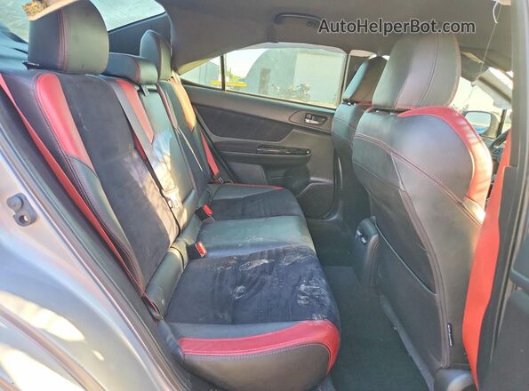 JF1VA2R6XK9827157 2019 SUBARU WRX Silver უკანა სავარძლების ხედი