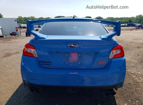 JF1VA2U67G9813375 2016 SUBARU WRX Blue უკანა ხედი
