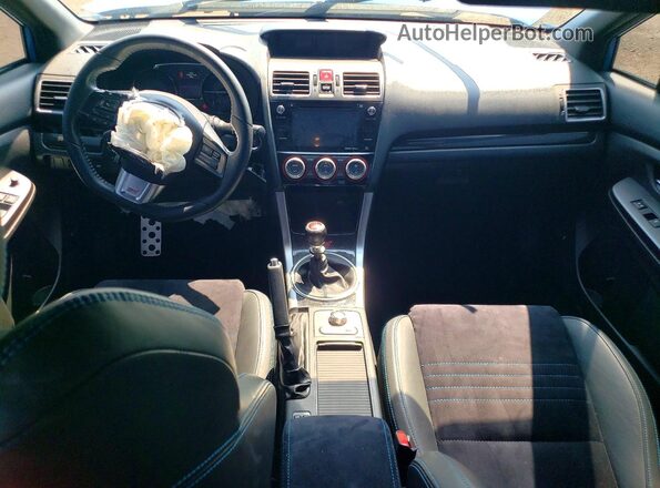 JF1VA2U67G9813375 2016 SUBARU WRX Blue წინა პანელის ხედი
