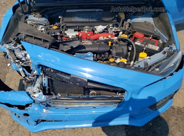 JF1VA2U67G9813375 2016 SUBARU WRX Blue უკანა სალონის ხედი