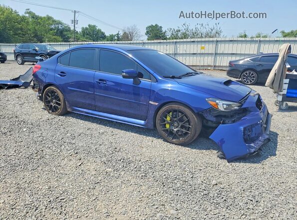 JF1VA2V65L9822374 2020 SUBARU WRX Blue Delantero derecho