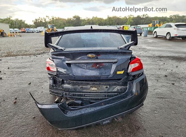 JF1VA2W64M9821829 2021 SUBARU WRX Black Հետևի տեսք