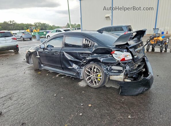 JF1VA2W64M9821829 2021 SUBARU WRX Black Հետևի ձախ