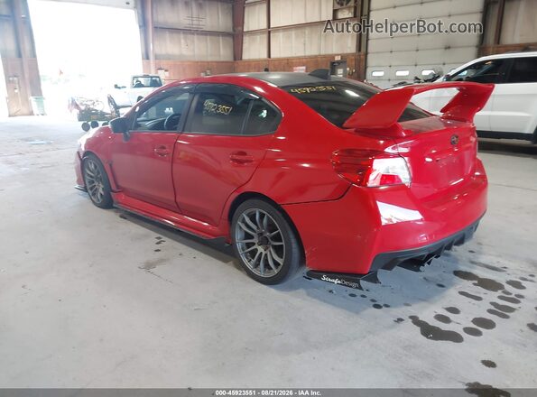 JF1VA2Y62K9822018 2019 SUBARU WRX STI Красный Задняя левая четверть