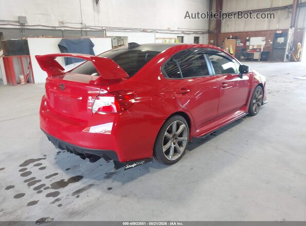 JF1VA2Y62K9822018 2019 SUBARU WRX STI Красный Задняя правая четверть