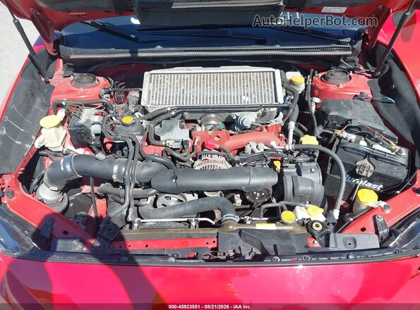 JF1VA2Y62K9822018 2019 SUBARU WRX STI Красный Вид сзади