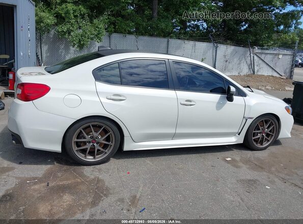 JF1VA2Y63G9821953 2016 SUBARU WRX STI White Rear interior view