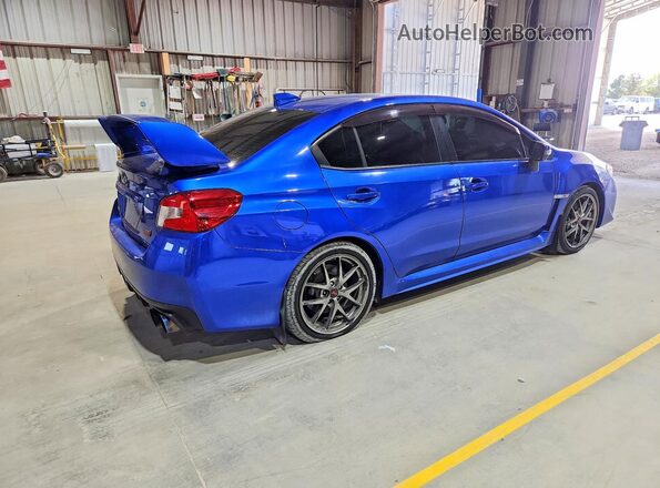JF1VA2Z60H9834725 2017 SUBARU WRX Blue Widok deski rozdzielczej