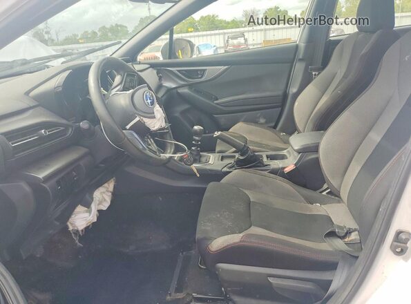 JF1VBAA62N9026522 2022 SUBARU WRX White Widok wnętrza z przodu