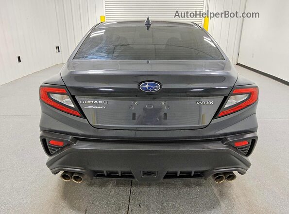 JF1VBAA64N9008510 2022 SUBARU WRX Gray უკანა ხედი