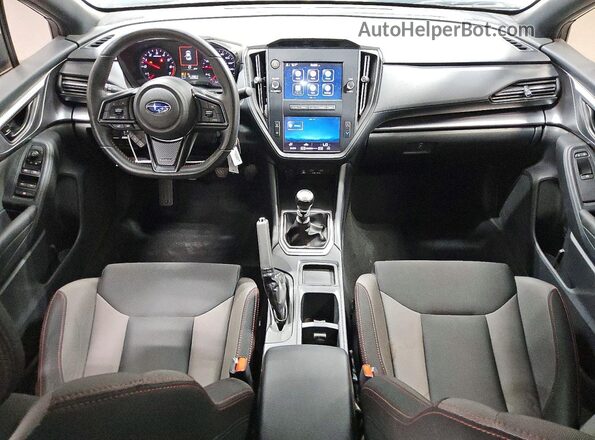 JF1VBAA64N9008510 2022 SUBARU WRX Gray წინა პანელის ხედი