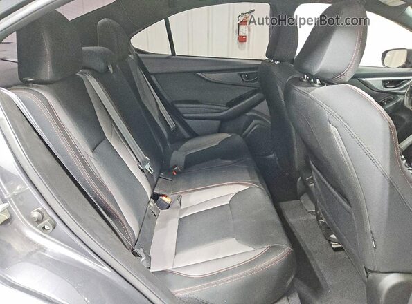 JF1VBAA64N9008510 2022 SUBARU WRX Gray უკანა სავარძლების ხედი