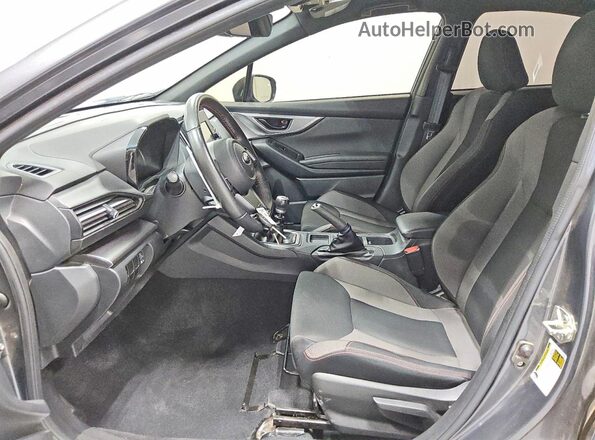 JF1VBAA64N9008510 2022 SUBARU WRX Gray წინა სალონის ხედი